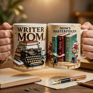 Writer Mom Coffee Mug - Personalized Gifts For Mother's Day 04qhti130426
