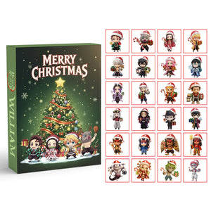 Anime Christmas Advent Calendar Blind Box - Personalized Gifts For Anime Lovers 03pgti111025
