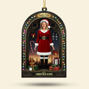 Christmas Character Ornament - Custom Photo Gifts For Loved Ones 03hyti090925