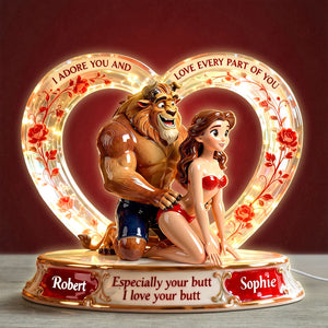 Naughty Couple Acrylic Light Box - Personalized Gifts For Couple 03ohti291225