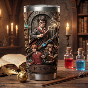 Fantasy Novel Character Tumbler - Personalized Gifts For Fantasy Lovers 01pati170126