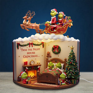 Green Family Storybook Light Box - Personalized Gift For Family 02PATI041125