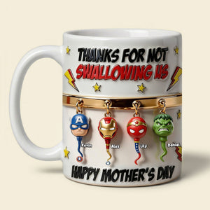 Thanks For Choosing Us Coffee Mug - Personalized Gifts For Mom 01OHTI040426