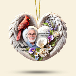 Memorial Ornament - Custom Photo Gifts For Loved Ones 01huti090925