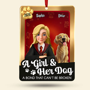 Dog And Cat Lover Ornament - Personalized Gift For Pet Lover Christmas Ornament 03TOTI051125