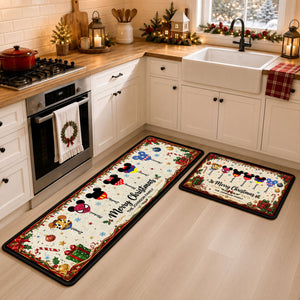 Colorful Balloon Family Runner Rug - Personalized Gifts For Family 05NATI290826