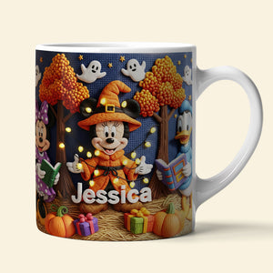 Cute Halloween Coffee Mug - Personalized Gifts For Cartoon Lovers 02pati120825