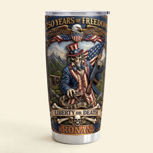 250th Anniversary 20oz Tumbler - Personalized Gifts For Patriotic Tumbler 02TYTI300326
