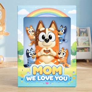 Mom & Her Little Crew Acrylic Plaque - Personalized Gift For Mom 02OHTI130226