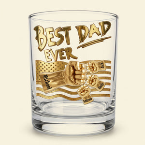 Power Fist Drinking Glass - Personalized Gifts For Dads 051ohti220526