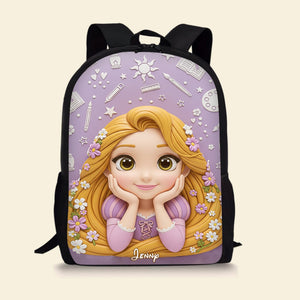 Fairytale Girl School Bag - Personalized Gifts For Kids 05pgti050825