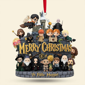 Jolly Castle Christmas Ornament, Personalized Gifts For Fan 01qhti150925