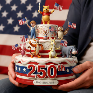 250th Celebration Keepsake Acrylic Plaque - Personalized Gift For Patriotic Anniversary Plaque 03PATI230226
