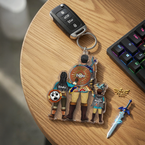 Epic Adventure Dad Keychain - Personalized Gifts For Dad 03qhhu080526