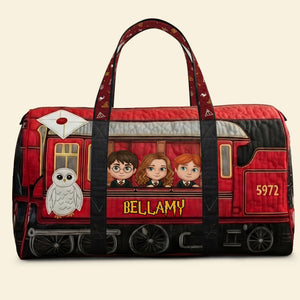Whimsical World Duffle Bag - Personalized Gifts For Fantasy Lover Quilted Duffle Bag 03NATI190126