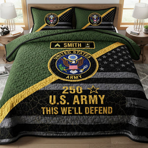 Veteran Quilt Bedding Set - Personalized Gifts For Veteran 04ohti060825