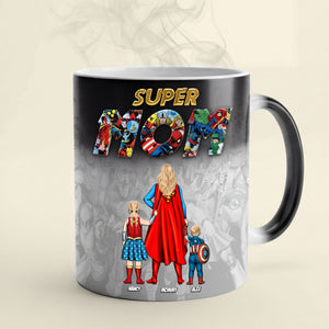 Fearless Guardian Mom Magic Mug - Personalized Gifts For Mothers 06ohti070426