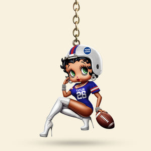 Sport Lover Keychain - Personalized Gifts For Sport Fans Keychain 07HUTI280126