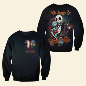 Romantic Couple 3D Shirt - Personalized Gifts For Couples 01huti311225