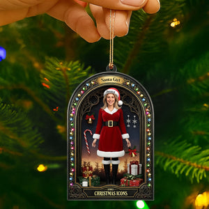 Christmas Character Ornament - Custom Photo Gifts For Loved Ones 03hyti090925