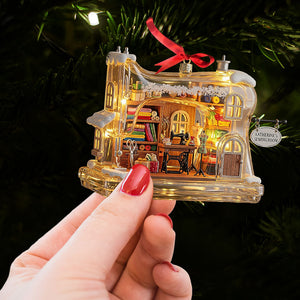 Sewing Machine Cozy House Plaque, Personalized Gifts For Sewing Lovers 02qhti040925