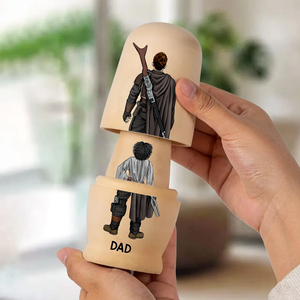 Space Theme Family Nesting Doll - Personalized Gifts For Family Wooden Nesting Dolls 03QHHU080426HHHG