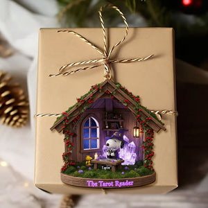 Tarot Reader Ornament - Personalized Gift For Tarot Reader Christmas Ornament 06PATI151025