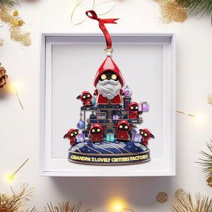 Grandpa's Factory Ornament Personalized Christmas Gifts 08PATI151125