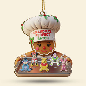 Grandma Cookie Ornament - Personalized Gifts For Grandma 04pgti180825