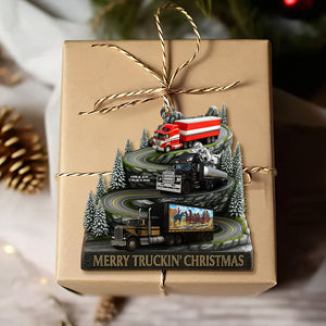 Classic Trucks Christmas Ornament, Personalized Gifts For Truckers 02qhti150925