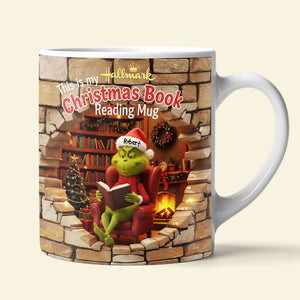 Christmas Reading Coffee Mug - Personalized Gifts For Book Lovers 01kiti111025