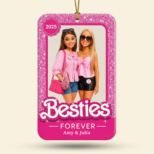 Cartoon Bestie Ornament - Custom Photo Gifts For Besties 02pgti200825
