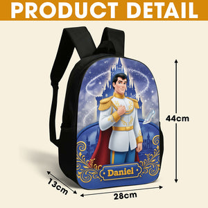 Royal Boy School Bag - Personalized Gifts For Kids 02huti050825-Homacus