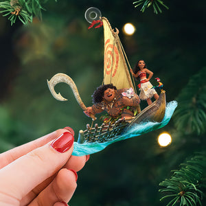 Personalized Gifts For Movie Fans Christmas Ornament 03qhti251124 - Ornament - GoDuckee