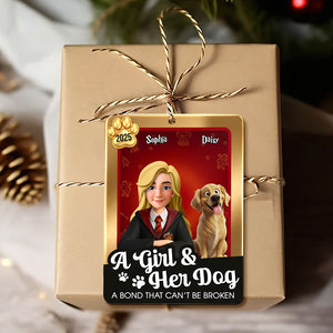 Dog And Cat Lover Ornament - Personalized Gift For Pet Lover Christmas Ornament 03TOTI051125