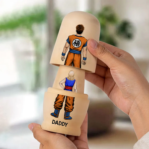 Legend Warrior Family Nesting Dolls - Personalized Gifts For Family Wooden Nesting Dolls 04QHHU080426