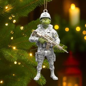 Green Veteran Ornament - Personalized Gifts For Veterans 02tgti110925