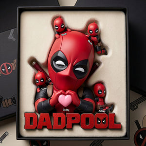 Heroic Undead Dad Acrylic Plaque - Personalized Gifts For Father's Day Plaque 02NATI030525