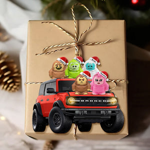 Fun Wild Off-road Gang Acrylic Ornament, Personalized Gifts For Off-road Lovers 02QHTI291025