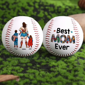 Powerful Mom And Kids Baseball - Personalized Gift For Mother's Day Baseball 01ACHU240426PA