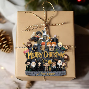 Jolly Castle Christmas Ornament, Personalized Gifts For Fan 01qhti150925