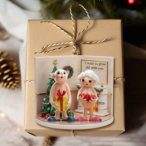Personalized Gifts For Old Couple Christmas Ornament 04nati221025