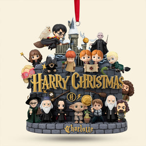 Jolly Castle Christmas Ornament, Personalized Gifts For Fan 01qhti150925