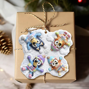 Family Snowflake Ornament - Personalized Gift For Family 01QHTI051125