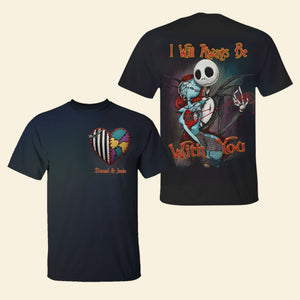 Romantic Couple 3D Shirt - Personalized Gifts For Couples 01huti311225