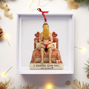 Naughty Couple Christmas Ornament - Personalized Gifts For Couple 01ohti221125