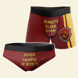 Couple Forever - Men's Boxers and Women's Brief Personalized Gifts For Couple 01HUTI161025