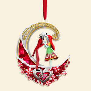 Personalized Gifts For Christmas, couple acrylic ornament 04tgmh150825-Homacus