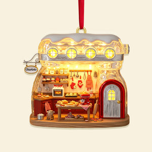 Baking Mixer Cozy House Acrylic Ornament, Personalized Gifts For Baking Lovers 03qhmg040925