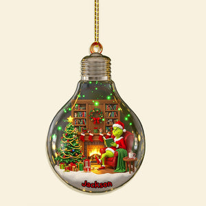Personalized Gifts For Christmas, Book lover Ornament 01TOMG220825